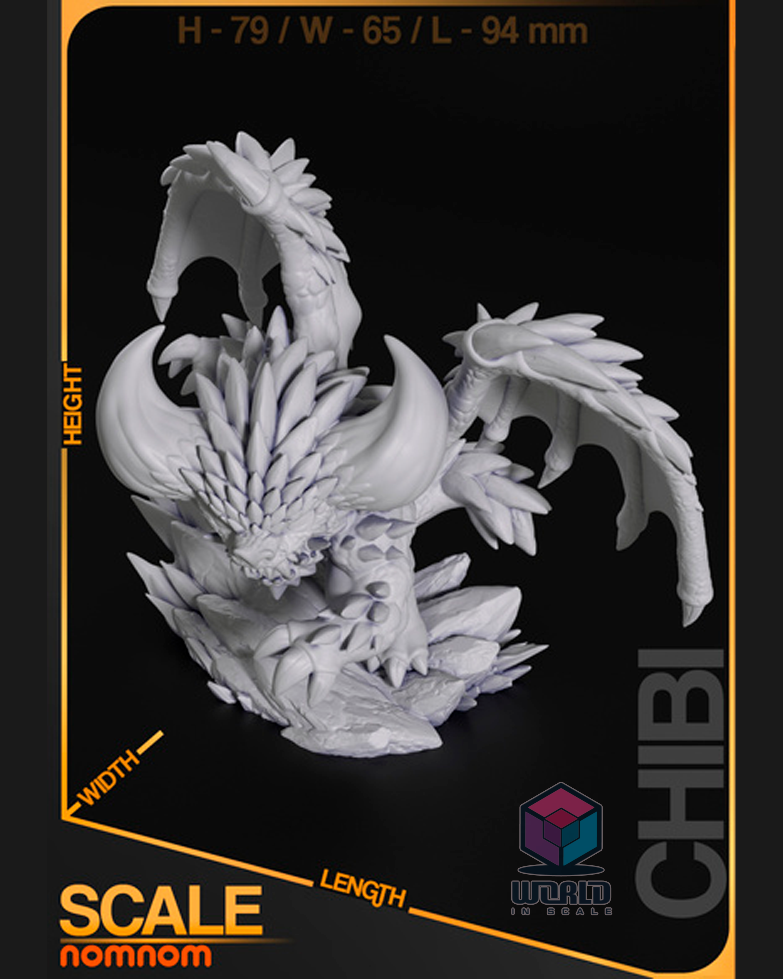 NomNom -Chibi Nergigante from Monster Hunter World