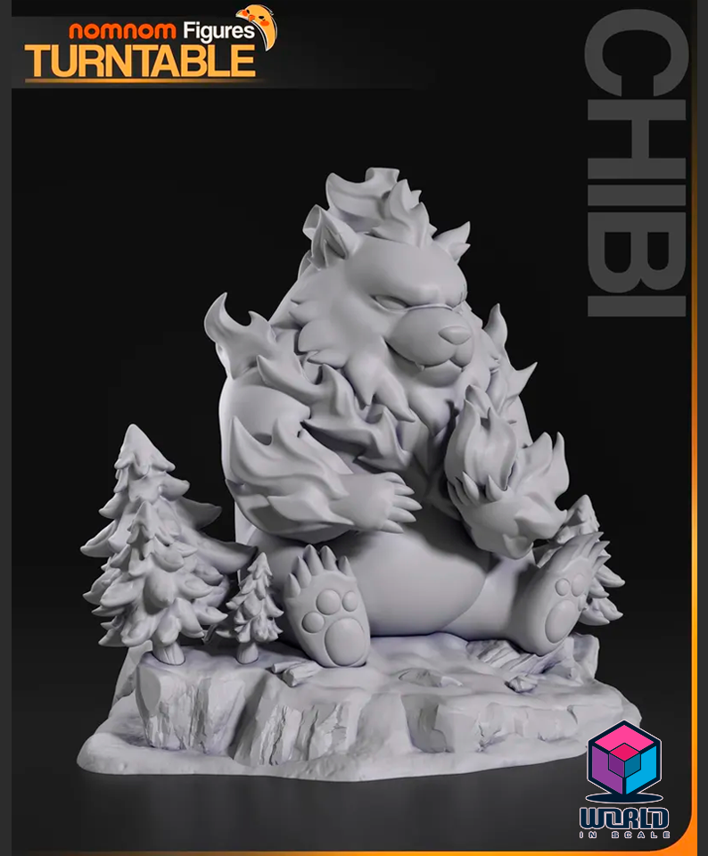 NomNom -Chibi  Shadow Tank from Solo Leveling.