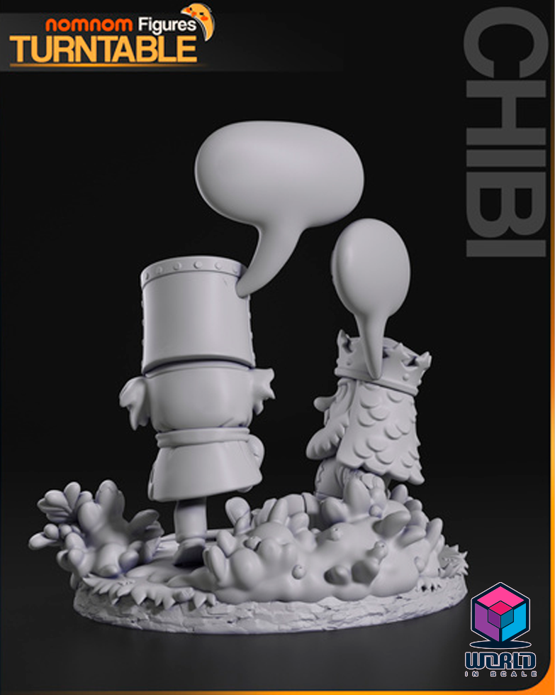 NomNom - Chibi The Black Knight from Monty Python and the Holy Grail.