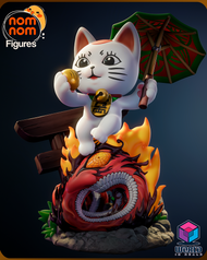 NomNom -Chibi Turbo Granny Cat from Dandadan