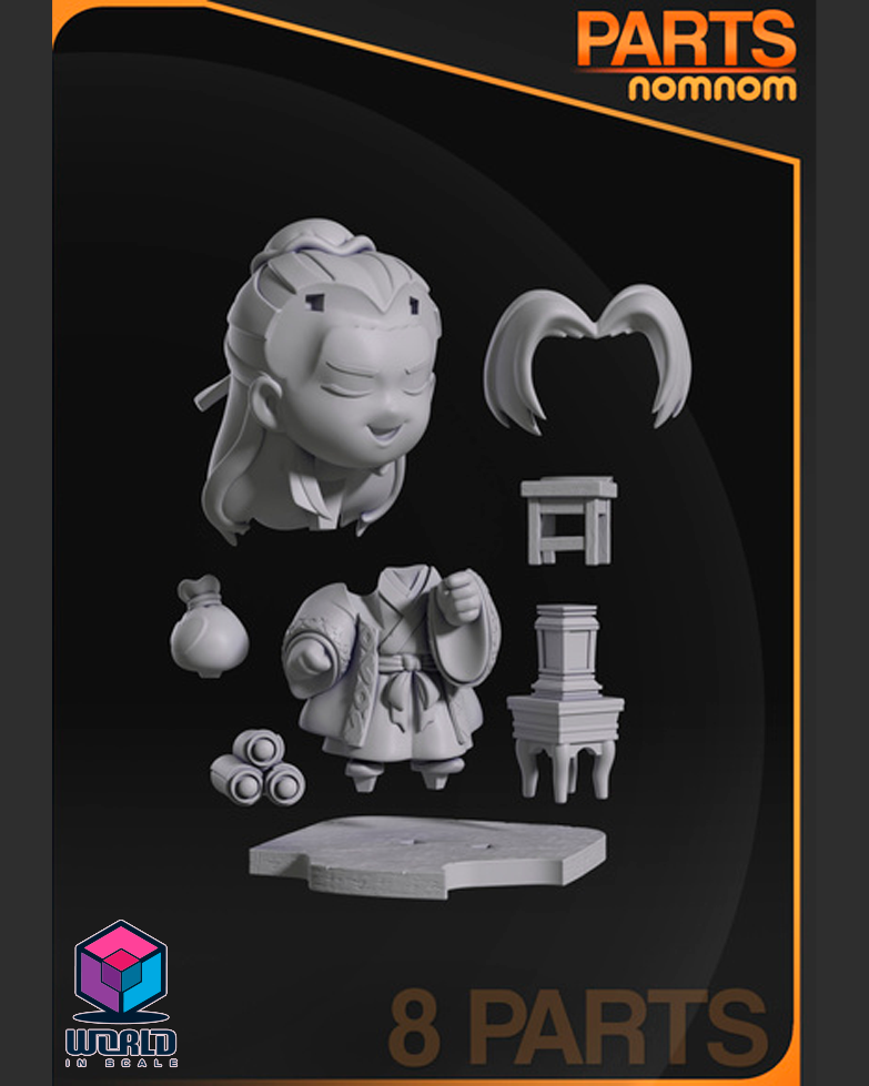 NomNom - Chibi Jinshi - The Apothecary Diaries.