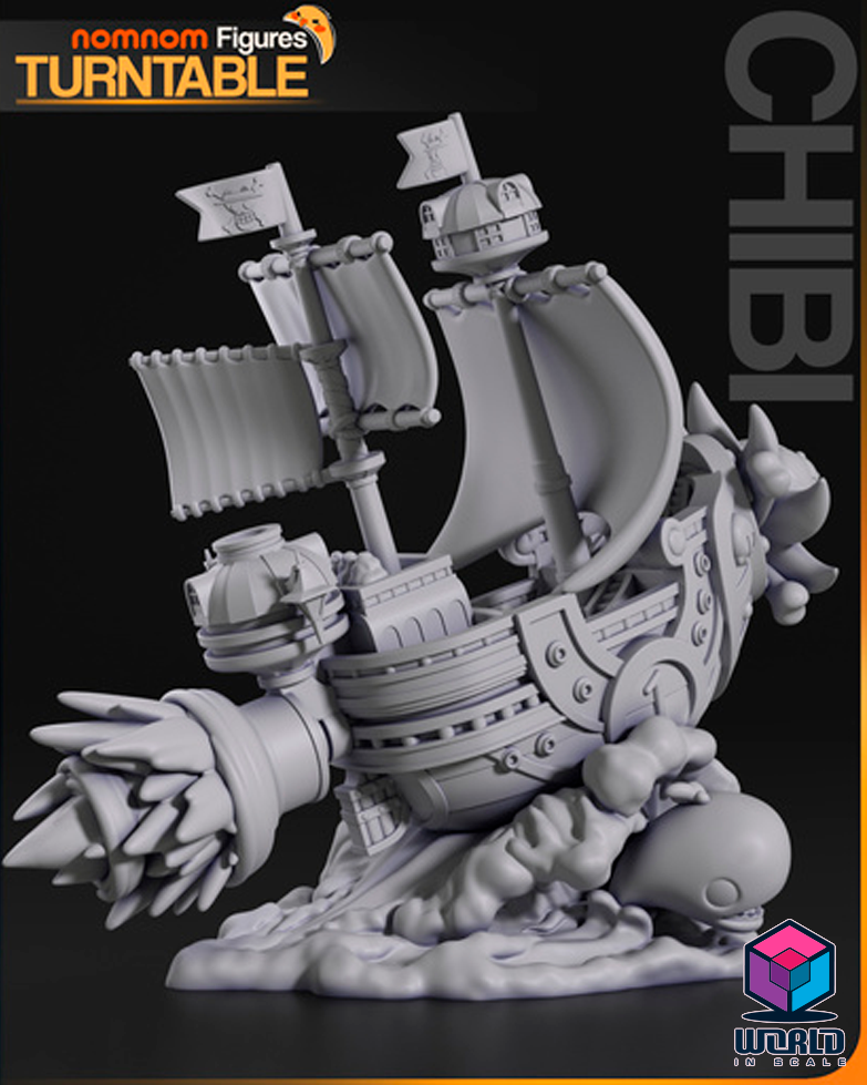 NomNom - Chibi Thousand Sunny from One Piece