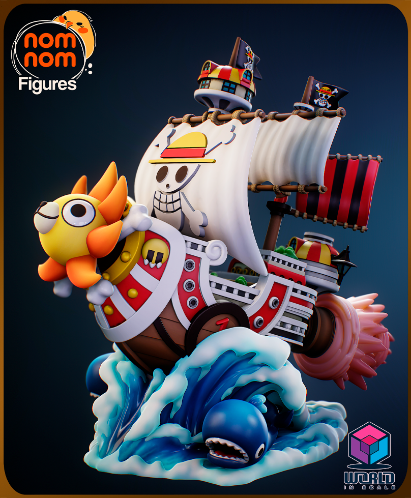 NomNom - Chibi Thousand Sunny from One Piece