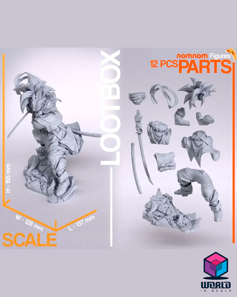 NomNom -  Crono from Chrono Trigger.