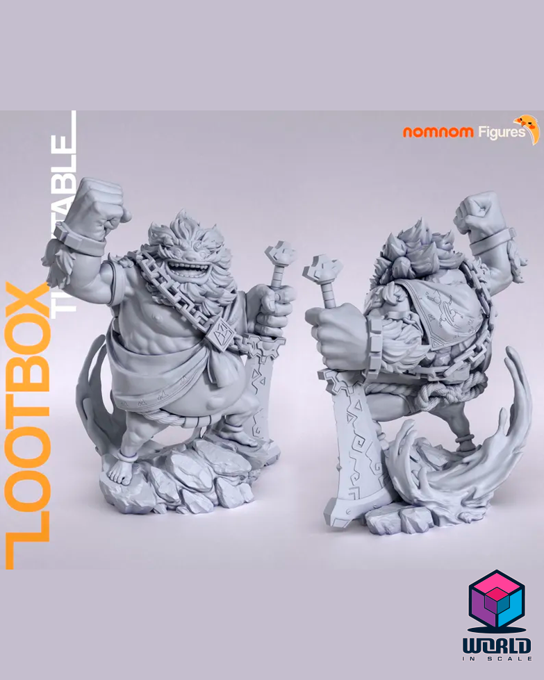 NomNom -Daruk  from Zelda Breath  of the wild.