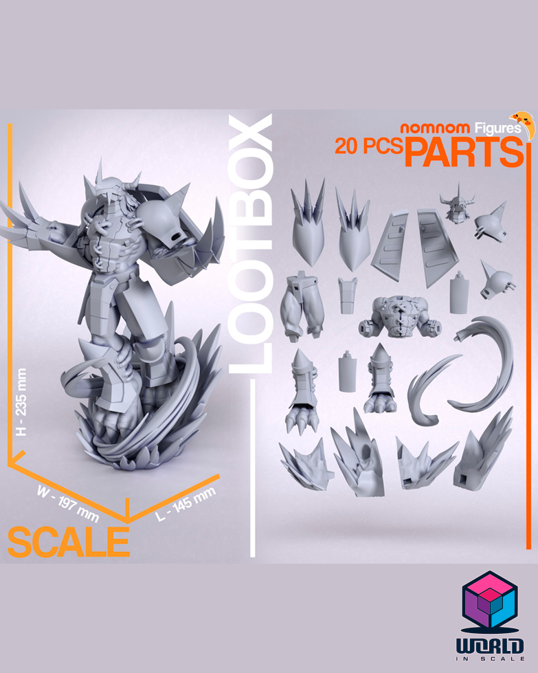 NomNom - Wargreymon from Digimon