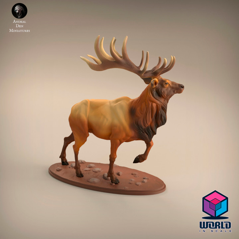 Elk-Animal Den Miniatures