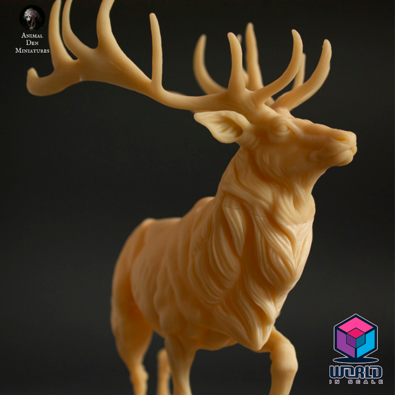 Elk-Animal Den Miniatures