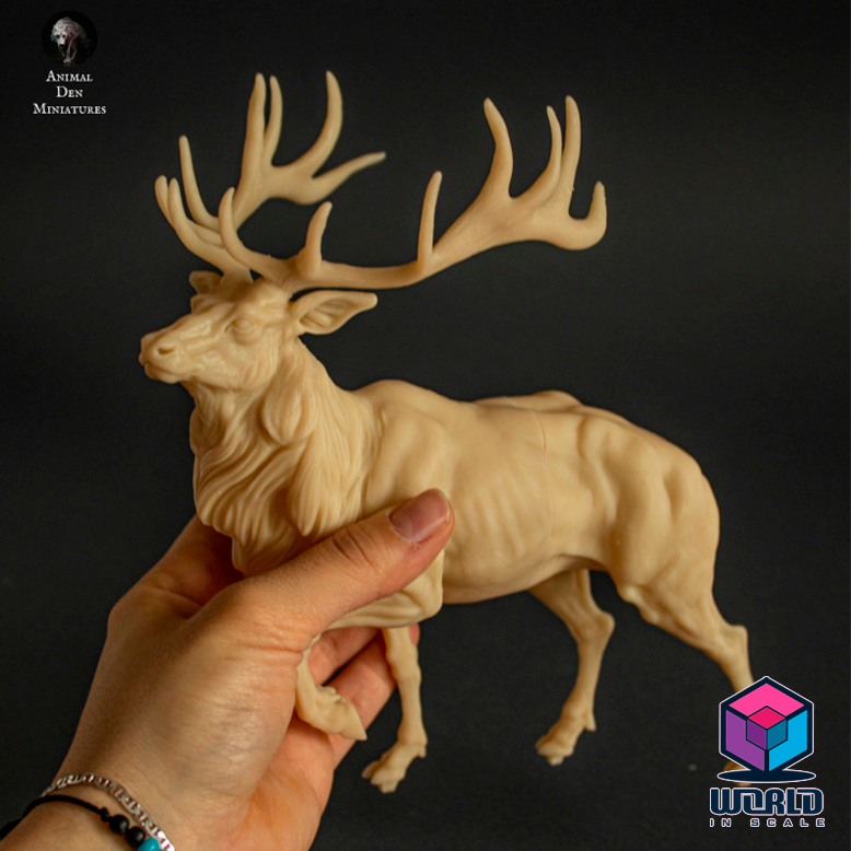 Elk-Animal Den Miniatures