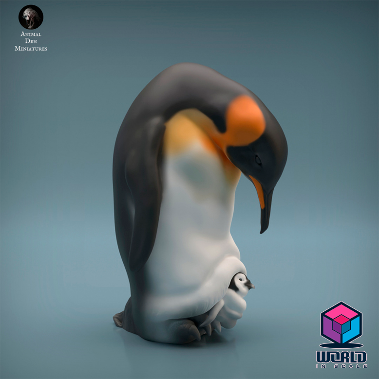 Emperor Penguin -Animal Den Miniatures