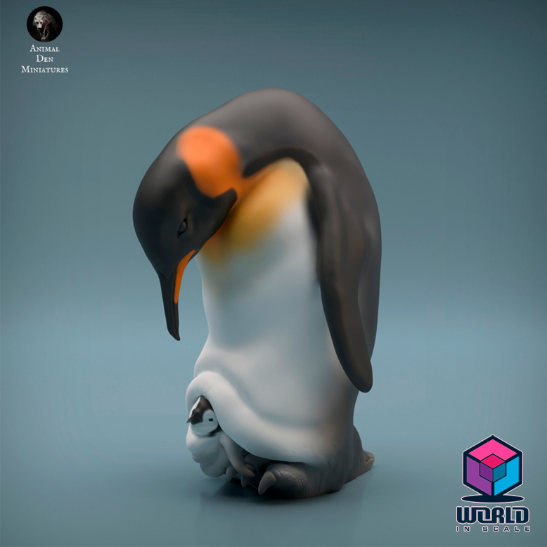 Emperor Penguin -Animal Den Miniatures