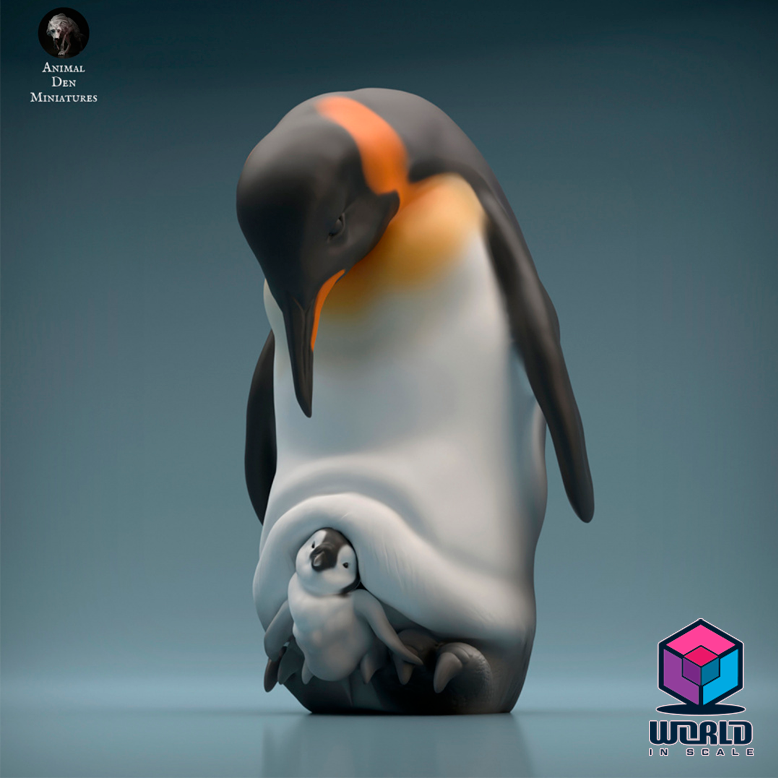 Emperor Penguin -Animal Den Miniatures