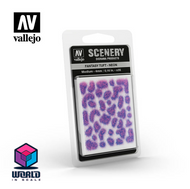 Fantasy Tuft-Neon -Medium 4 mm. / 0.16  in. -x35