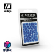 Fantasy Tuft – Blue. Large: 6 mm. / 0,24 in.-x35