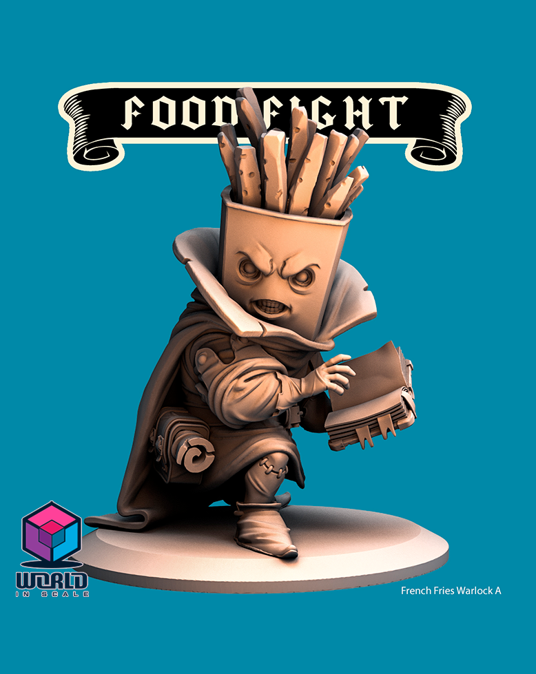 Food Fight - French Fries Warlock.
