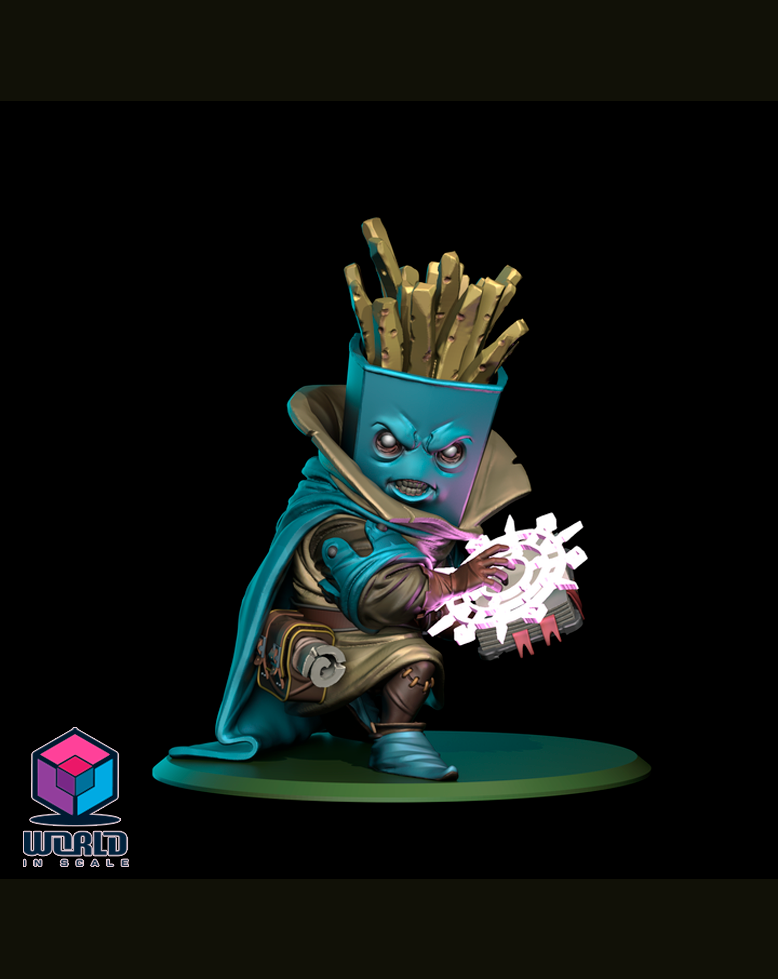 Food Fight - French Fries Warlock.