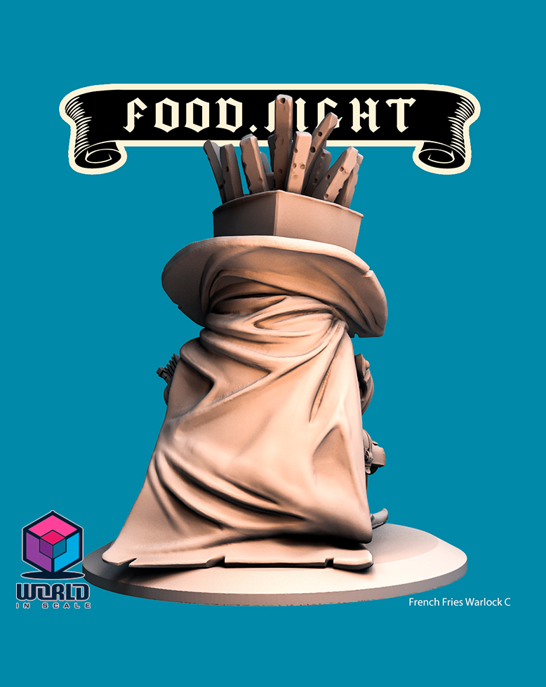 Food Fight - French Fries Warlock.