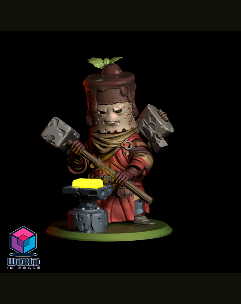 Food Fight - Chocolate Cake Blacksmith.