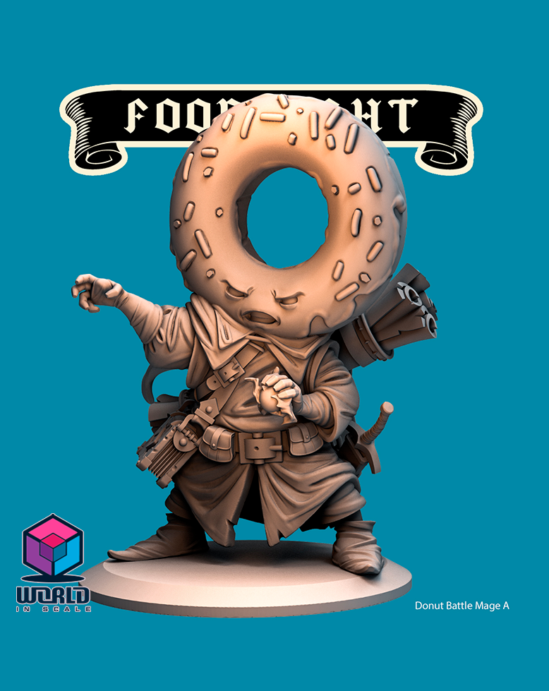 Food Fight - Donut Battle Mage