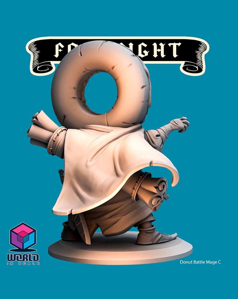 Food Fight - Donut Battle Mage