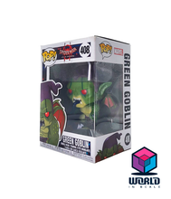 Load image into Gallery viewer, Funko Pop Spider-Man In the Green Giblin #408