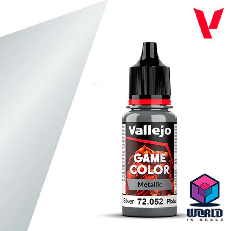 Vallejo-Game Color-Metallic plata-72.052