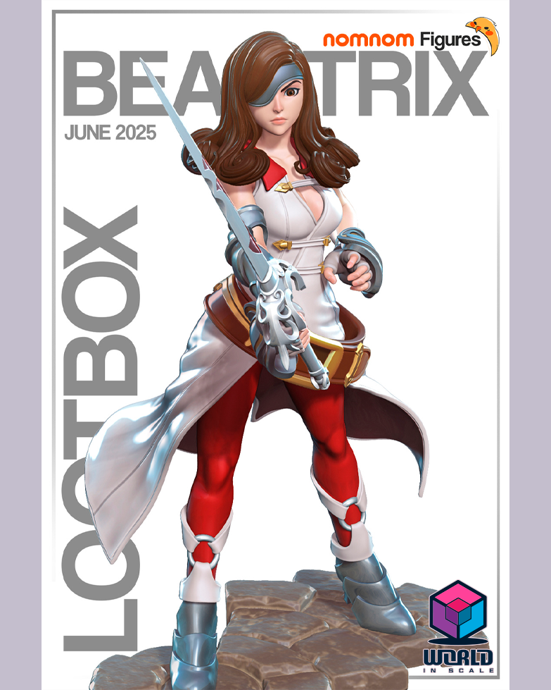 NomNom -Beatrix from Final Fantasy IX.