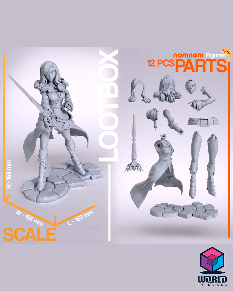 NomNom -Beatrix from Final Fantasy IX.