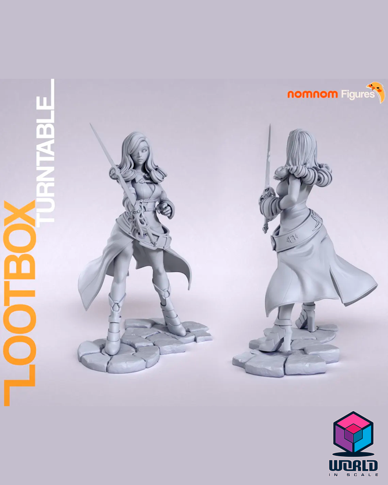 NomNom -Beatrix from Final Fantasy IX.