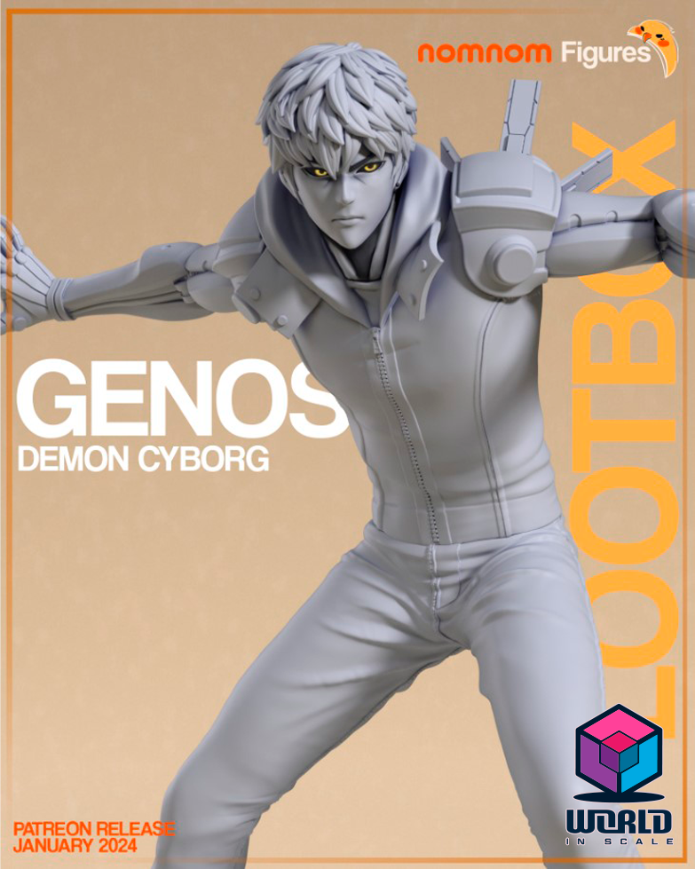 Nomnom Genos Demon Cyborg