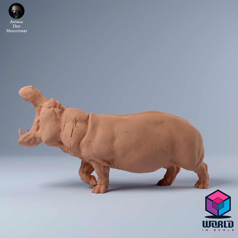 Hippo-Animal Den Miniatures