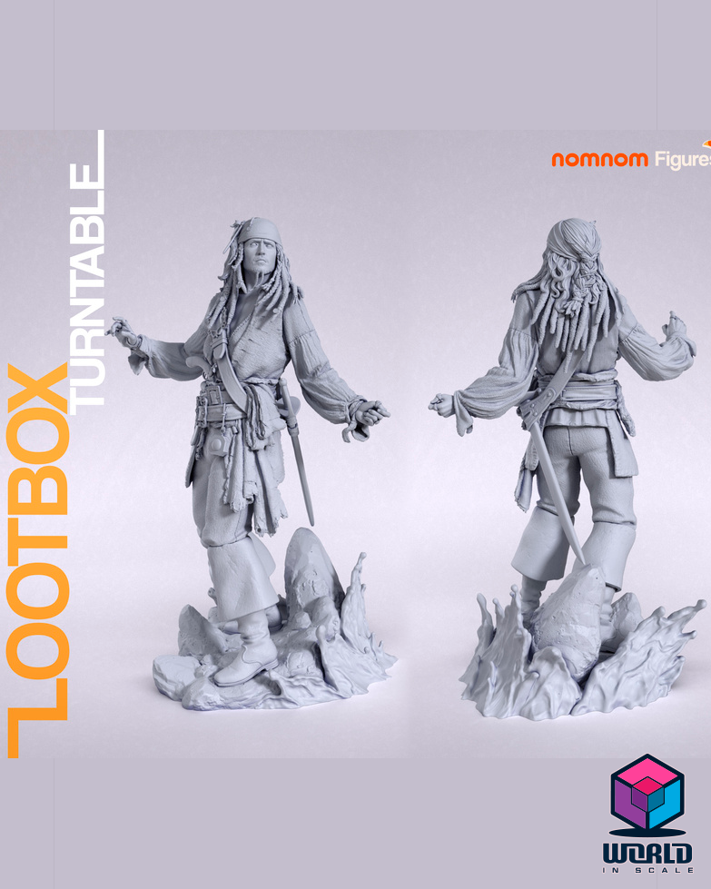 NomNom - Jack Sparrow - Pirates of the Caribbean.