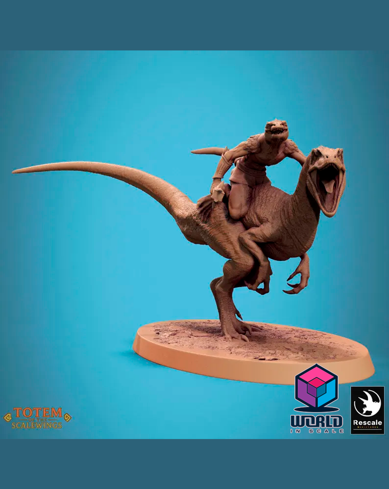 Totem of the Scalewings - Jurassic Velociraptor