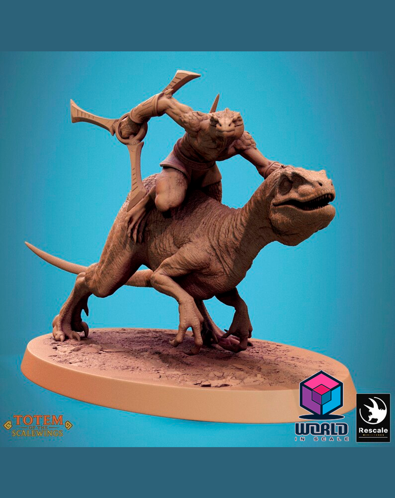 Totem of the Scalewings - Jurassic Velociraptor
