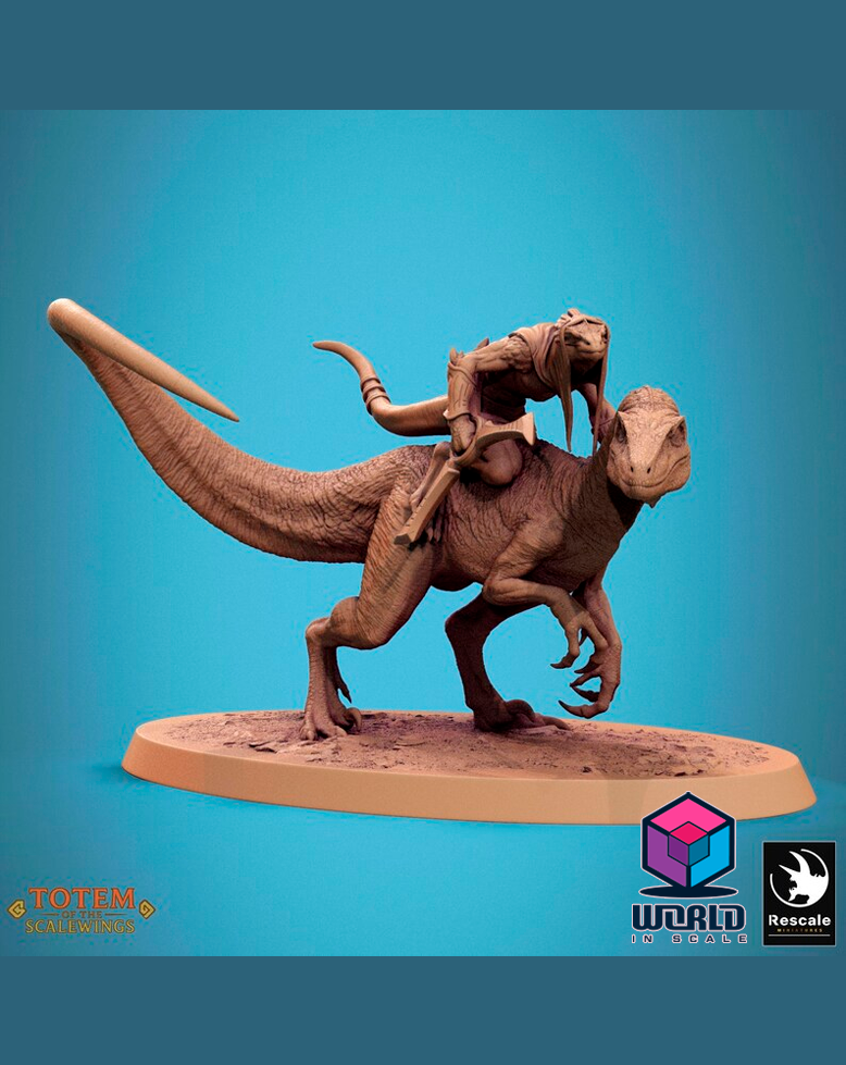 Totem of the Scalewings - Jurassic Velociraptor