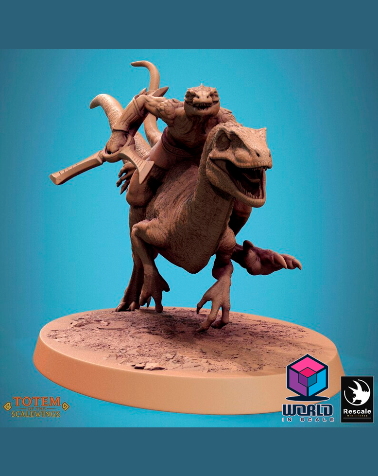Totem of the Scalewings - Jurassic Velociraptor