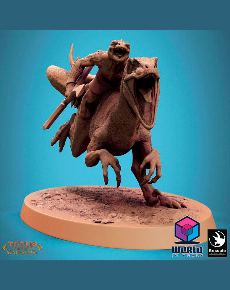 Totem of the Scalewings - Jurassic Velociraptor