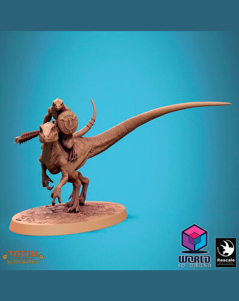 Totem of the Scalewings - Jurassic Velociraptor