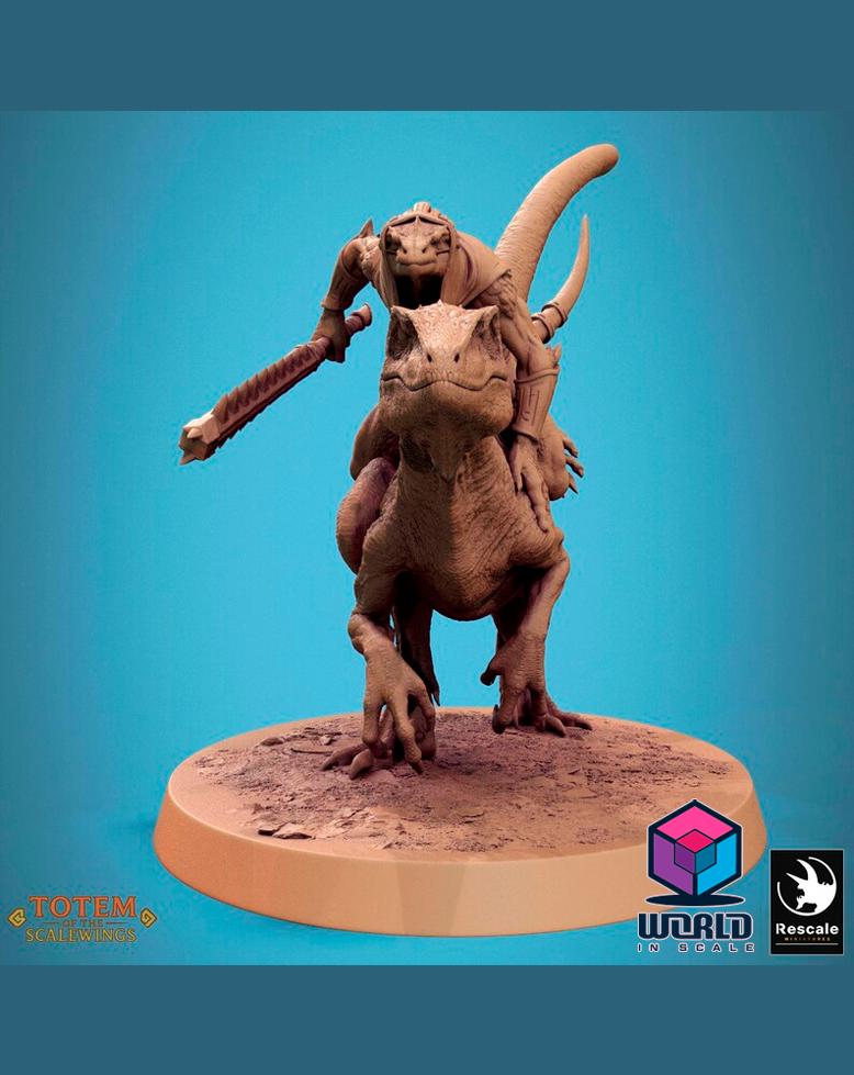 Totem of the Scalewings - Jurassic Velociraptor