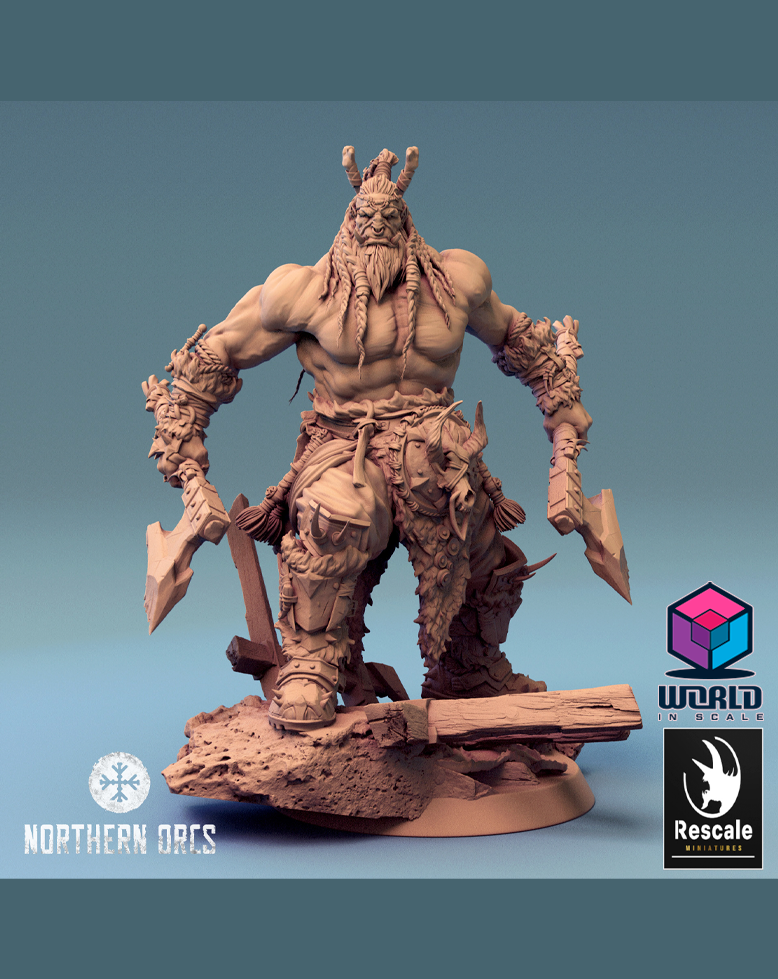 Northern Orcs-  Orc King Azhrog