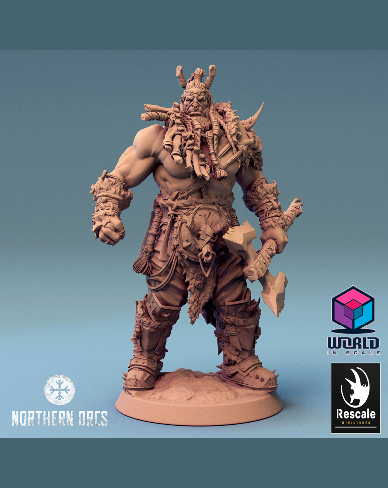 Northern Orcs-  Orc King Azhrog