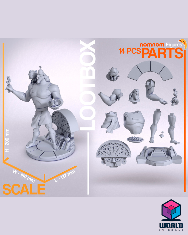 NomNom - Kronk from Emperor's New Groove.