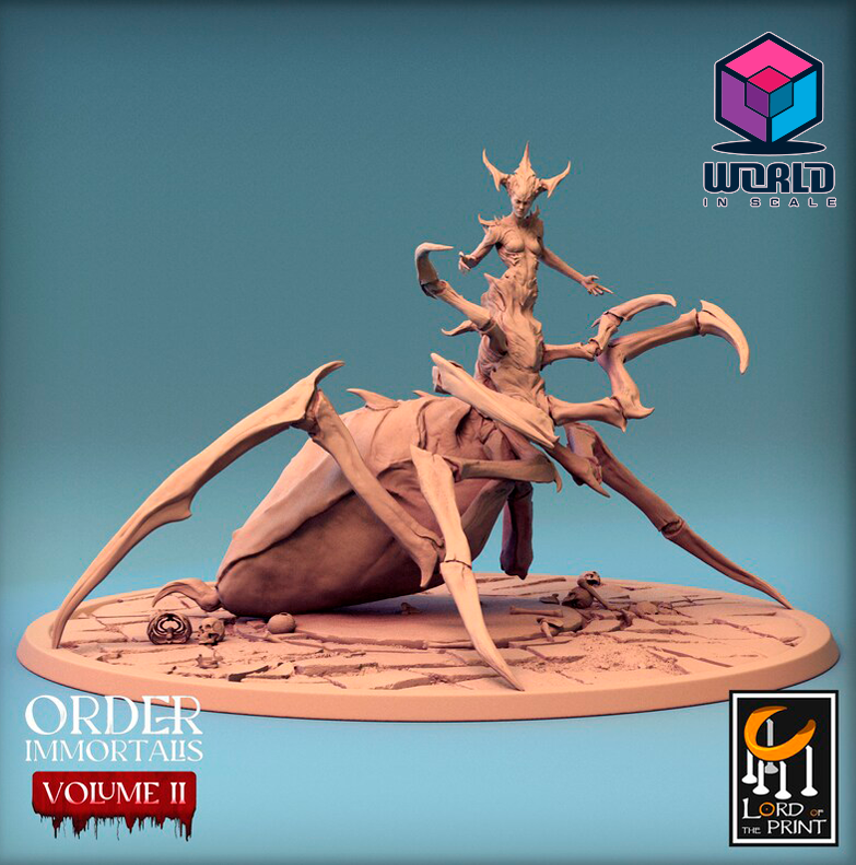 Immortalis Queen - Spider Form - Order Immortalis Volume II- Lord of The Print.