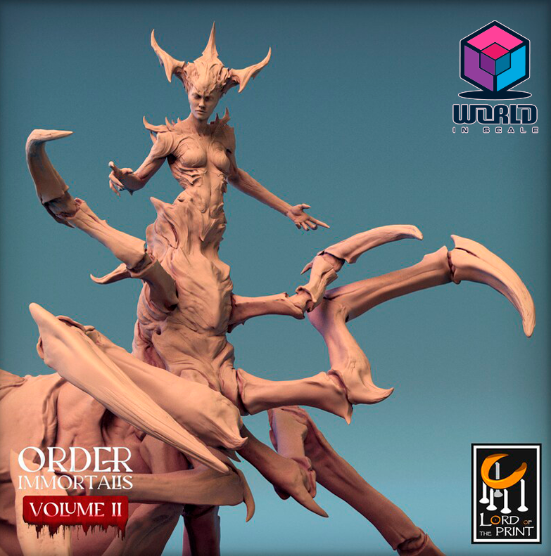 Immortalis Queen - Spider Form - Order Immortalis Volume II- Lord of The Print.