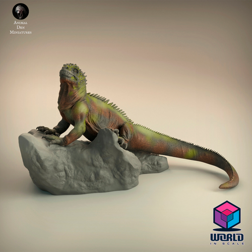 Marine Iguana -Animal Den Miniatures
