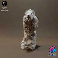 Lion Bust -Animal Den Miniatures