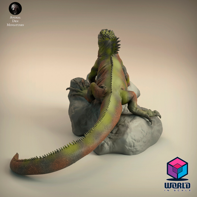 Marine Iguana -Animal Den Miniatures