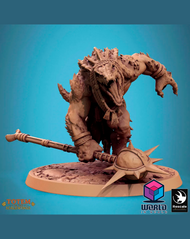 Totem of the Scalewings - Lizardman Champion Dreadscale