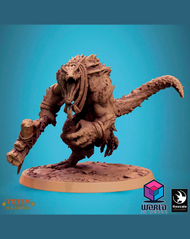 Totem of the Scalewings - Lizardman Champion Dreadscale