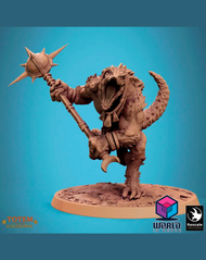 Totem of the Scalewings - Lizardman Champion Dreadscale